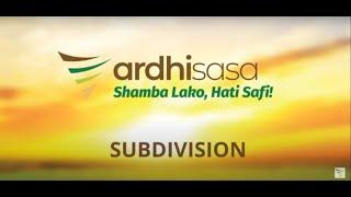 Ardhisasa : How to Apply for Subdivision on Ardhisasa