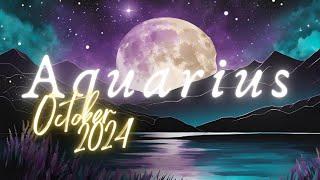 **AQUARIUS** The end of a "term" ...//OCTOBER 2024//