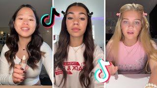 Makeup Tutorial Tiktok Compilation - GRWM  ( Get Ready With Me ) ️(Skincare, Makeup, Outfits) 1004