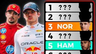 Every 2024 F1 Driver RANKED (1-22)