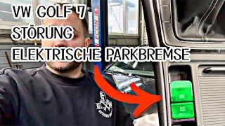 VW Golf 7 | EPB | Park-Brems-Schalter wechseln | C114513 | Anleitung | Electronic Handbrake Button