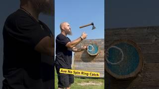 World Champion Axe & Knife Thrower Tries Impossible Ring Throw!