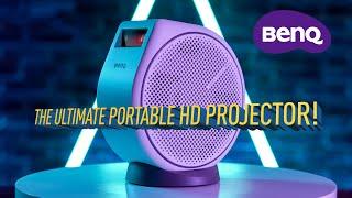 BenQ GV30 Review & Demo: The BEST Portable HD Smart PROJECTOR!?