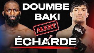 CÉDRIC DOUMBÉ À M***É [ECHARDE] BAKI JUSTE INCROYABLE L'AVENIR DU MMA.#cedricdoumbe #baki