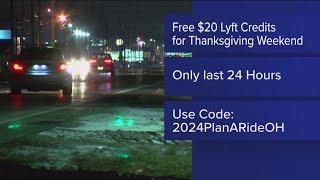 State of Ohio partnering with Lyft to offer rideshare credits for safe travel during holiday, rivalr