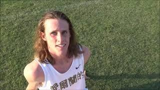 Cole Hocker & Cathedral TC (IN) interview after 9:58.91 DMR victory, 2019 NB Nationals Outdoor