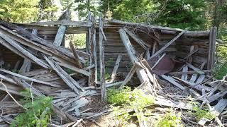 Driving Through Coloma - A Montana Ghost Town – near Garnet and Missoula, Montana Mt.