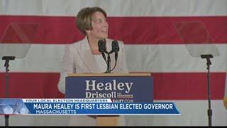 Healey elected governor in Massachusetts