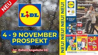 LİDL Prospekt Werbung - Rabatt Angebote DE | Prospekt Gültig von 04.11.2024