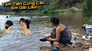 Tắm Tiên Cùng Các Em Gái Lào, Không Ngờ Ở Lào Còn Những Cảnh Như Này...!