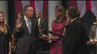 Kasich sworn in to 2nd term as 69th Ohio governor