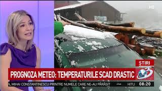 VREMEA se schimbă radicală. Un val de aer polar ajunge în România: Când ninge în București