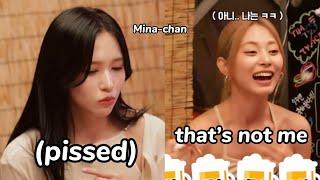 when mina having *beef* with this member due to this, then there’s tzuyu