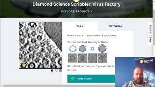 Zooniverse Demo Diamond Science Scribbler   Virus Factory