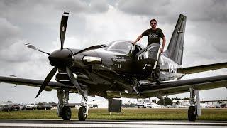 FLYING THE BRAND NEW 2021 TBM940 BLACK KNIGHT! - Flight VLOG!