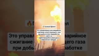 Газовый факел #научпоп #научнопопурное #наука