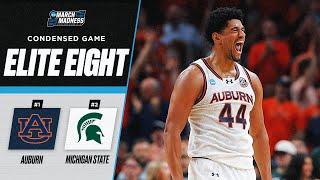 Auburn vs. Michigan State - Elite Eight NCAA tournament extended highlights
