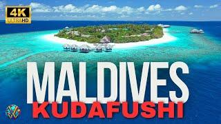 KUDAFUSHI Resort  Maldives DRONE Vlog 4k - Raa Atoll