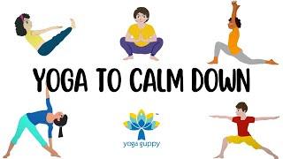 Yoga Poses for Anxiety for Children | Mindful practice to feel Calm | Yoga for Children | Yoga Guppy