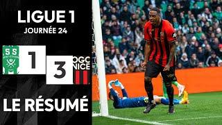 AS Saint Etienne - OGC Nice | 1-3 | Le Résumé | Ligue 1 2024-25