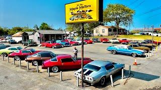 Muscle Cars Pop The Hoods Lot Walk Maple Motors 9/9/24 Inventory Update USA Dealer For Sale Hotrods