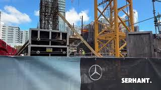 February 5th - Mercedes Benz Places - The construction