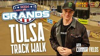 Connor Fields takes you through the Grands track - 2024 Tulsa Track Walk