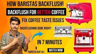 The Ultimate Guide to Backflushing Your Espresso Machine! | Barista Asif Ali