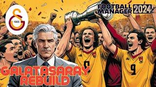 Football Manager 2024 Güncel Kadro Galatasaray ile 8 Sezon | Muhteşem Gençler |