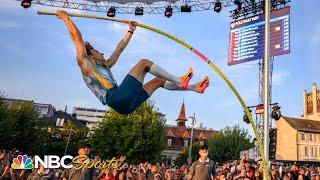 Mondo Duplantis soars to record height for victory at Diamond League Lausanne | NBC Sports