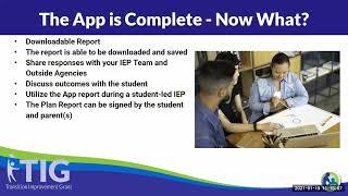 Self Advocacy Wi Transition App