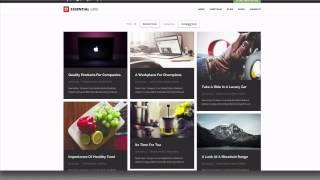 Essential Grid WordPress Plugin - The Masonry Grid Layout