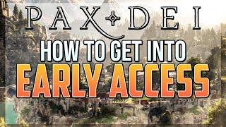 Pax Dei - Social Sandbox MMO - How To Get into Early Access