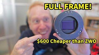 The CHEAPEST full frame cooled astrophotography camera! Unboxing & Initial tests