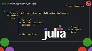 Julia Abstract Type - Type hierarchy, Type Annotations, Subtypes, Custom Types Explained