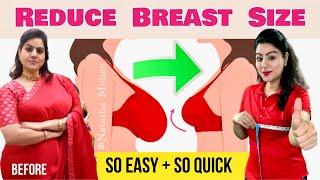 How To Reduce Breast Size In 7 Days With Easy Home Workout