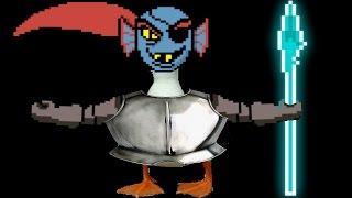 Undyne - Решительная утка | Duck Game + Undertale Mod