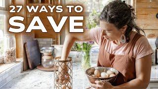 Low Income Homemaking with a Family of 8 | 27 Ways to SAVE