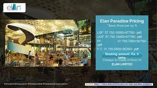 Elan Paradise | Upcoming Commercial Project by Elan Group in Sector 50, Nirvana Country, Gurgaon