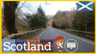 [ASMR Driving Amazing Scotland] Stirling to Tyndrum Ambience Atmosphere Drive