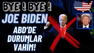 ABD Başkanı Joe Biden YARIŞTAN GERİ ÇEKİLDİ! Neler Oluyor?