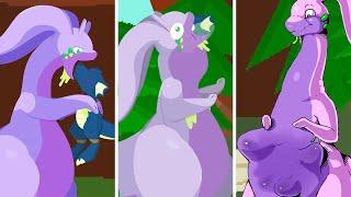 WAIT GOODRA!! HE'S NOT FOOD!!! ️ ( Pokémon Bouncy Feast )