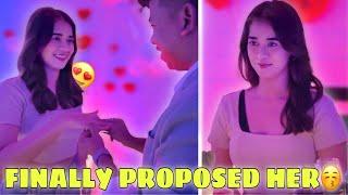 FINALLY PROPOSED HER  | @rameshmaity0 @RakshikaJaisingh