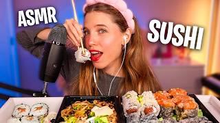 ASMR EATING SUSHI 