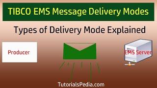 TIBCO EMS Message Delivery Modes | EMS Persistent Message, EMS Non-Persistent, EMS Reliable Delivery