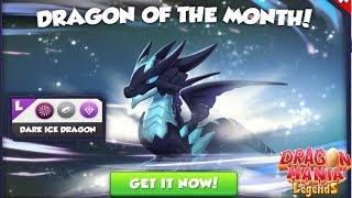 How to Breed Dragon of the Month! (DARK ICE Dragon) + Did you get Treasure Dragon! - DML #1399 HD