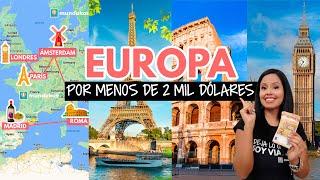 ¿Cuánto cuesta viajar a Europa en 2024?