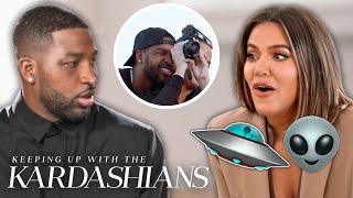 Khloé Kardashian & Tristan Thompson Are On The Hunt For Aliens In Malibu | KUWTK | E!