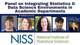 NISS Academic Affiliate Meetup: Integrating Statistics and Data Science Academic Departments