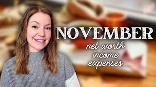 November 2024 Net Worth Update (income, expenses and life updates!)